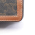 Triomphe Envelope Wallet on Chain Triomphe Coated Canvas