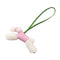 Charm Agneau Milo and Leather Green Pink Handbag Charm