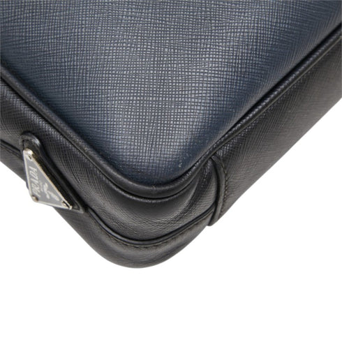 Convertible Zip Around Briefcase Saffiano Leather Medium