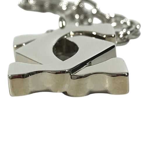 Pendant Necklace Metal Silver