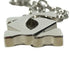 Pendant Necklace Metal Silver