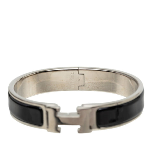 Click H Bracelet Enamel Black