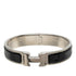Click H Bracelet Enamel Black