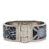 Charm Bracelet Enamel and Metal Multi-Color Silver