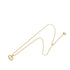 CD Pendant Necklace Gold