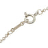 Bean Pendant Necklace Sterling Silver 12.8mm