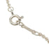 Bean Pendant Necklace Sterling Silver 12.8mm