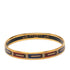 Cloisonné Enamel Bangle Gold Plated Mini Bracelet
