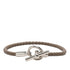 Glenan Bracelet Leather and Metal Beige