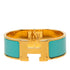 Clic Clac H Bracelet Enamel Blue Mini