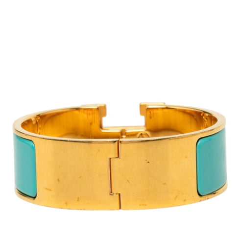 Clic Clac H Bracelet Enamel Blue Mini