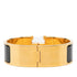 Clic Clac Bracelet Black Enamel