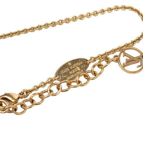 Essential V Chain Pendant Necklace Gold