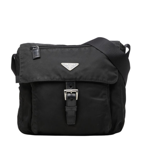 Buckle Messenger Bag Tessuto Small