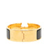 Clic Clac Bracelet Enamel Black Mini