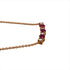 Pendant Necklace 18K Yellow Gold With Diamond and Ruby