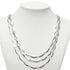 Pendant Necklace Silver Metal