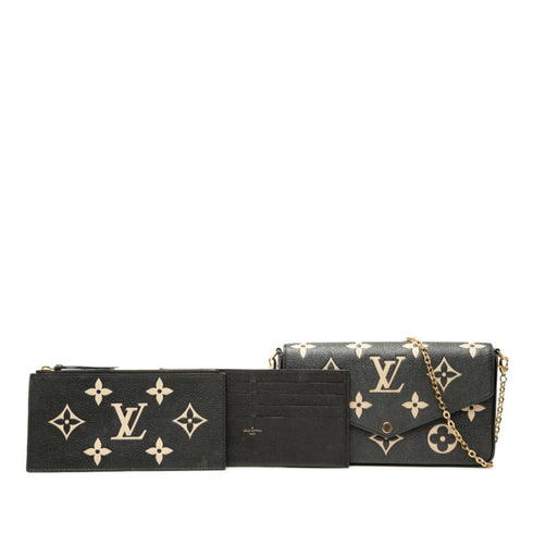 Felicie Pochette Bicolor Monogram Empreinte Giant