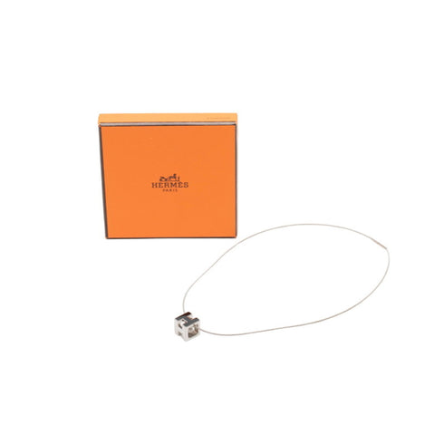 Pendant Necklace Metal Black