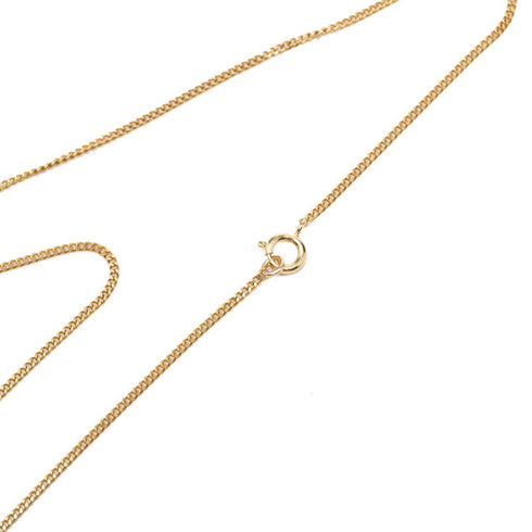 CC Logo Chain Pendant Necklace Metal