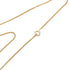 CC Logo Chain Pendant Necklace Metal