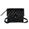 Vintage Double Sided Flap Bag Quilted Patent Medium