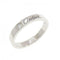 Band Ring Platinum with Diamond