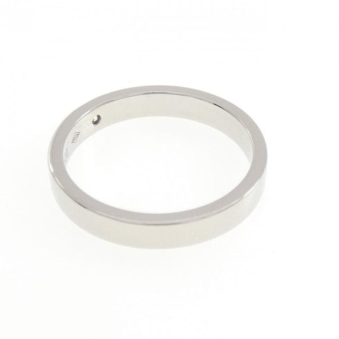 Band Ring Platinum with Diamond