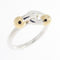 Ring Sterling Silver and 18K Yellow Gold