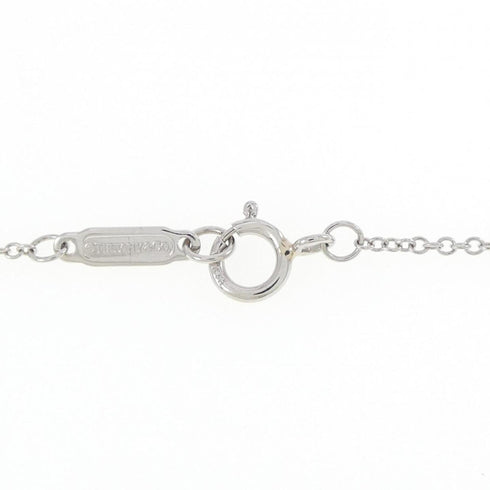 Pendant Necklace Platinum with Aquamarine and Diamond