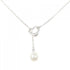 Open Heart Pendant Necklace Sterling Silver