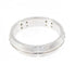 Band Ring 18K White Gold with Diamond