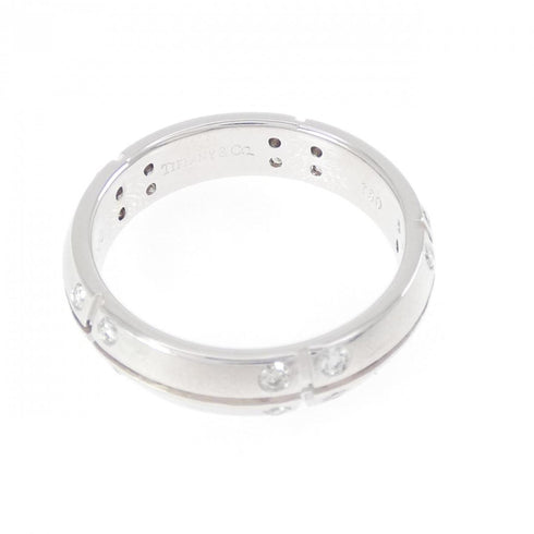 Band Ring 18K White Gold with Diamond