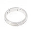 Band Ring 18K White Gold with Diamond