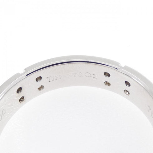 Band Ring 18K White Gold with Diamond