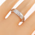 Band Ring 18K White Gold with Diamond