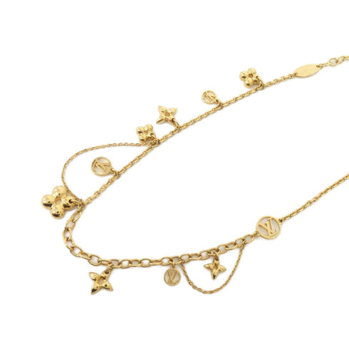 Blooming Pendant Necklace Gold