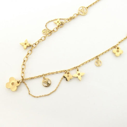 Blooming Pendant Necklace Gold