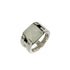 Medor Ring Sterling Silver with Diamond and Moonstone