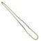 Twist Rope Pendant Necklace Sterling Silver and 18K Yellow Gold