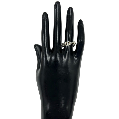 Chaine d'Ancre Enchainée Ring Sterling Silver Mini