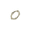 Vintage Bamboo Band Ring Sterling Silver