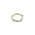 Vintage Bamboo Band Ring Sterling Silver
