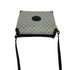 Web Strap Zip Messenger Bag GG Canvas Medium