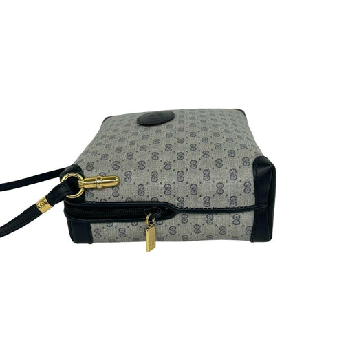 Web Strap Zip Messenger Bag GG Canvas Medium