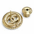 CC Logo Brooch Metal
