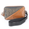 Camera Case Bag Zucca Coated Canvas and Leather Small