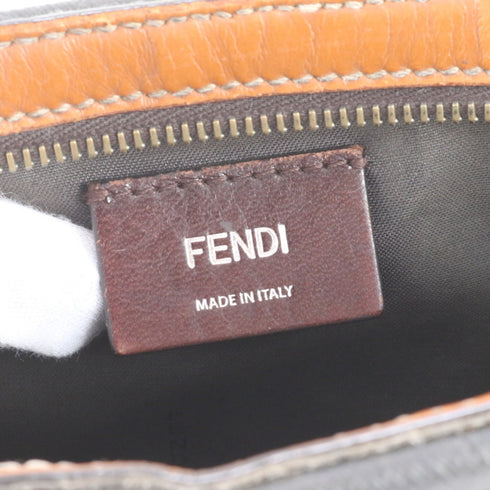 Camera Case Bag Zucca Coated Canvas and Leather Small