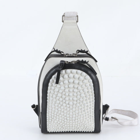 Loubifunk Sling Bag Spiked Leather Small