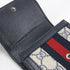 Ophidia French Flap Wallet GG Coated Canvas Compact